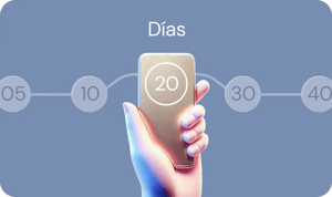 diferir cargo por 40 días